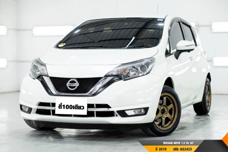 NISSAN NOTE 1.2 VL  AT ปี 2019 ราคา 339,000.- (#BM2022103005)