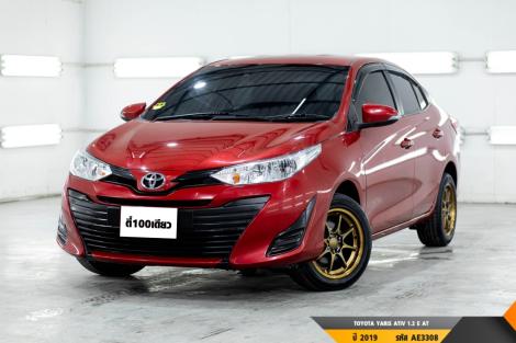 TOYOTA YARIS ATIV 1.2 E  AT ปี 2019 ราคา 399,000.- (#BM2023092702)