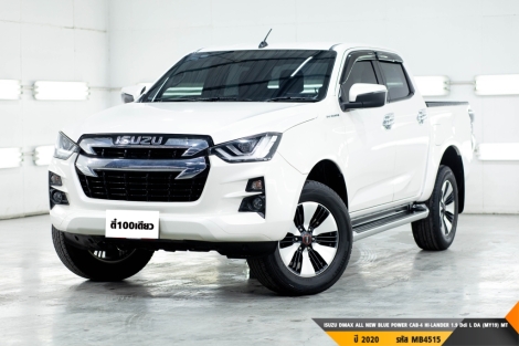 ISUZU DMAX ALL NEW BLUE POWER CAB-4 HI-LANDER 1.9 Ddi L DA (MY19)  MT ปี 2020 ราคา 649,000.- (#BM2023122416)