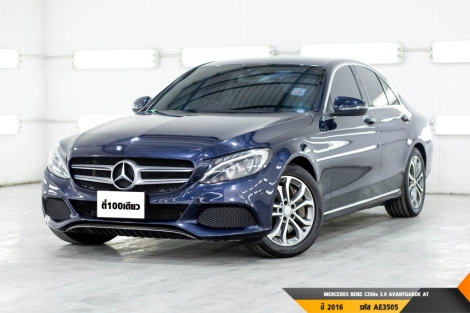 M.BENZ BENZ C350e 2.0 AVANTGARDE  AT ปี 2016 ราคา 799,000.- (#BM2024011904)