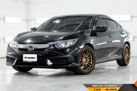 HONDA CIVIC 1.8 EL (MY16)  AT ปี 2016 ราคา 498,000.- (#BM2024031902)