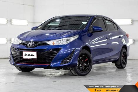 TOYOTA YARIS ATIV 1.2 ENTRY (MY20)  AT ปี 2020 ราคา 389,000.- (#BM2024042902)