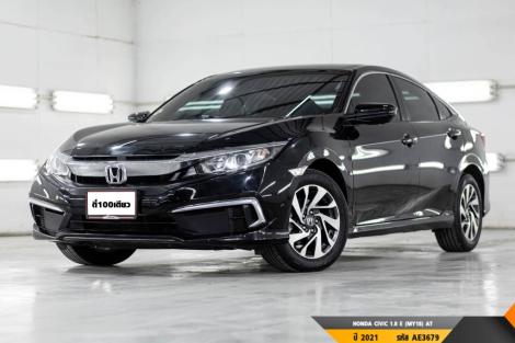 HONDA CIVIC 1.8 E (MY18)  AT ปี 2021 ราคา 629,000.- (#BM2024051203)