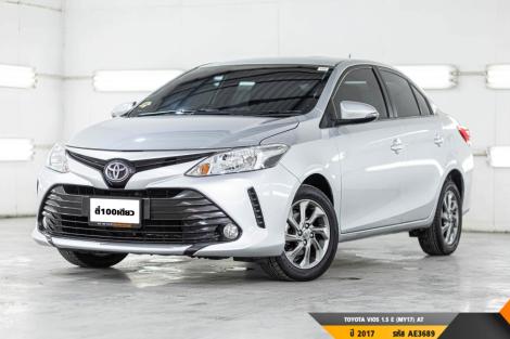 TOYOTA VIOS 1.5 E (MY17)  AT ปี 2017 ราคา 369,000.- (#BM2024051503)