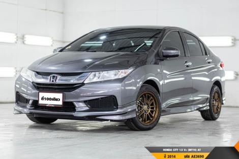 HONDA CITY 1.5 V+ (MY14)  AT ปี 2014 ราคา 399,000.- (#BM2024051504)