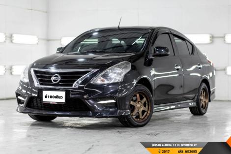 NISSAN ALMERA 1.2 VL SPORTECH  AT ปี 2017 ราคา 359,000.- (#BM2024051805)