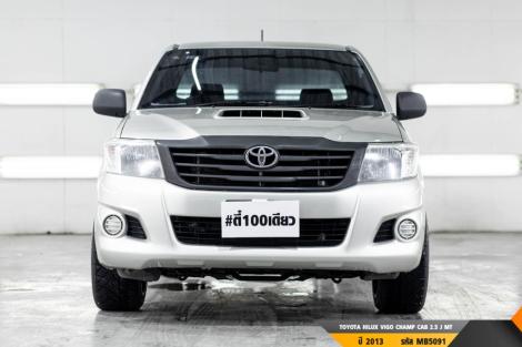 TOYOTA HILUX VIGO  MT ปี 2013#1