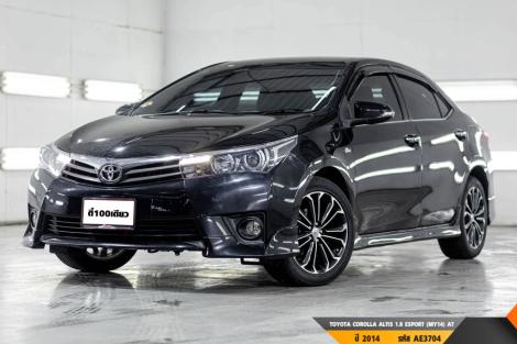 TOYOTA COROLLA ALTIS 1.8 ESPORT (MY14)  AT ปี 2014 ราคา 399,000.- (#BM2024052401)