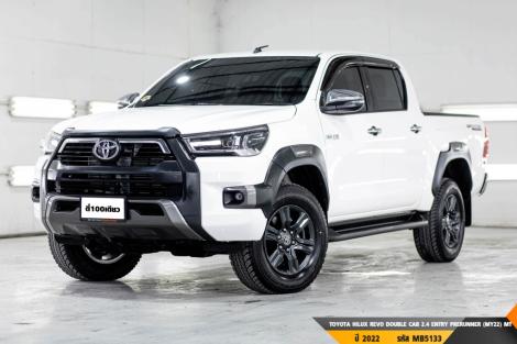 TOYOTA HILUX REVO DOUBLE CAB 2.4 ENTRY PRERUNNER (MY22)  MT ปี 2022 ราคา 689,000.- (#BM2024052804)