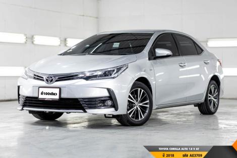 TOYOTA COROLLA ALTIS 1.8 V  AT ปี 2018 ราคา 499,000.- (#BM2024052901)