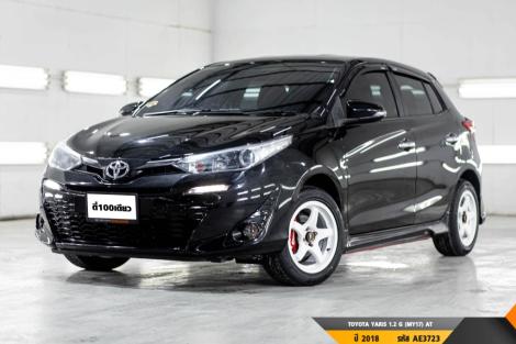 TOYOTA YARIS 1.2 G (MY17) AT  AT ปี 2018 ราคา 389,000.- (#BM2024060607)