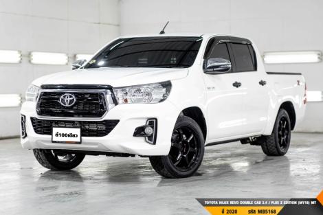 TOYOTA HILUX REVO DOUBLE CAB 2.4 J PLUS Z EDITION (MY18)  MT ปี 2020 ราคา 499,000.- (#BM2024060636)