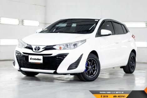 TOYOTA YARIS 1.2 E (MY17)  AT ปี 2019 ราคา 389,000.- (#BM2024061006)