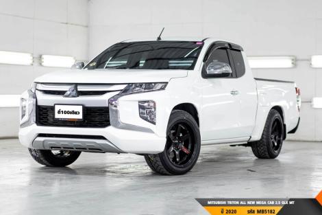 MITSUBISHI TRITON ALL NEW MEGA CAB 2.5 GLX  MT ปี 2020 ราคา 399,000.- (#BM2024061020)