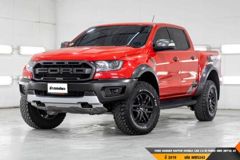 FORD RANGER RAPTOR DOUBLE CAB 2.0 BI-TURBO 4WD (MY18)  AT ปี 2019 ราคา 899,000.- (#BM2024062104)