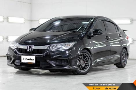 HONDA CITY  1.5 S (MY14) (MNC) MT ปี 2017 ราคา 379,000.- (#BM2024071701)