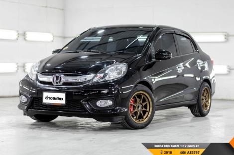 HONDA BRIO AMAZE 1.2 V (MNC)  AT ปี 2018 ราคา 329,000.- (#BM2024071712)