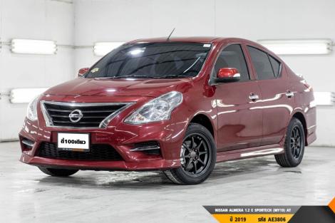 NISSAN ALMERA 1.2 E SPORTECH (MY19)  AT ปี 2019 ราคา 319,000.- (#BM2024071909)