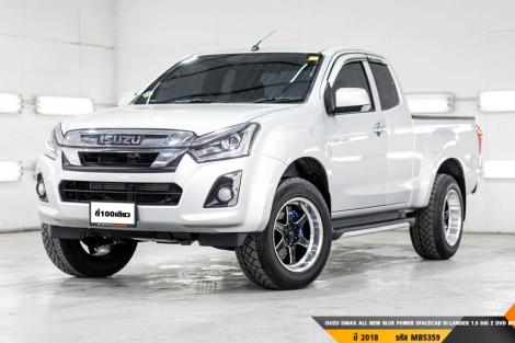 ISUZU DMAX ALL NEW BLUE POWER SPACECAB HI-LANDER 1.9 Ddi Z DVD  MT ปี 2018 ราคา 399,000.- (#BM2024072910)