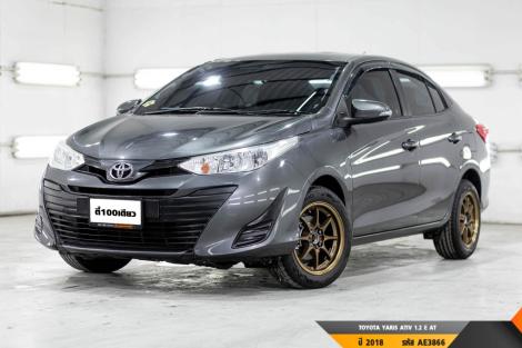 TOYOTA YARIS ATIV 1.2 E  AT ปี 2018 ราคา 369,000.- (#BM2024080330)