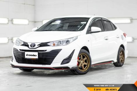 TOYOTA YARIS ATIV 1.2 J  AT ปี 2019 ราคา 359,000.- (#BM2024080701)