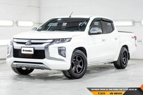 MITSUBISHI TRITON ALL NEW DOUBLE CAB 2.5 GLX (MY20)  MT ปี 2019 ราคา 439,000.- (#BM2024081311)