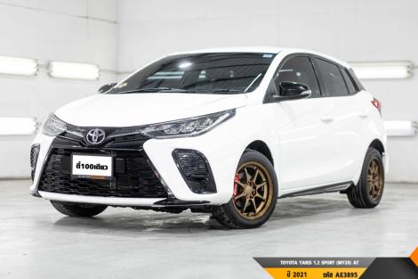 TOYOTA YARIS 1.2 SPORT (MY20)  AT ปี 2021 ราคา 459,000.- (#BM2024082104)