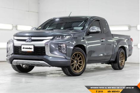 MITSUBISHI TRITON ALL NEW MEGA CAB 2.5 GLX (MY20)  MT ปี 2019 ราคา 379,000.- (#BM2024082313)