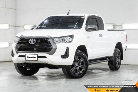 TOYOTA HILUX REVO SMART CAB 2.4 ENTRY PRERUNNER (MY20)  MT ปี 2021 ราคา 489,000.- (#BM2024090306)