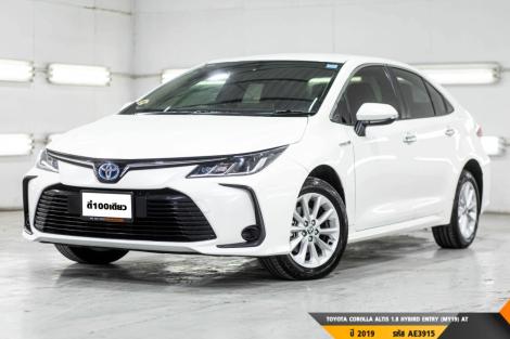 TOYOTA COROLLA ALTIS 1.8 HYBIRD ENTRY (MY19)  AT ปี 2019 ราคา 579,000.- (#BM2024090310)