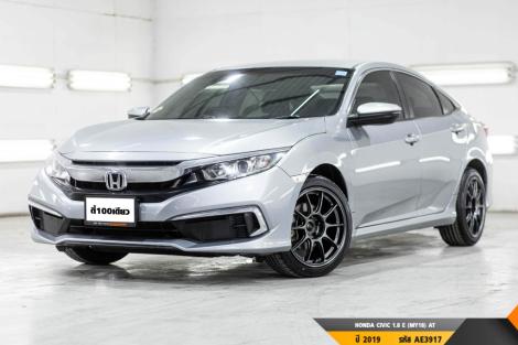 HONDA CIVIC 1.8 E (MY18)  AT ปี 2019 ราคา 559,000.- (#BM2024090312)