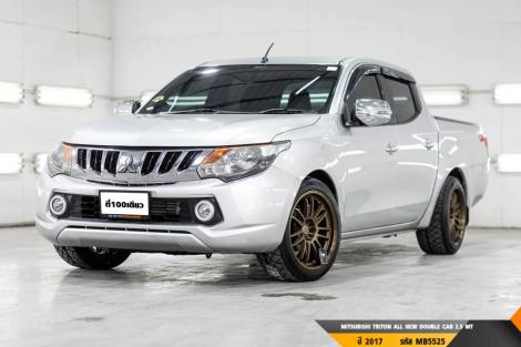 MITSUBISHI TRITON ALL NEW DOUBLE CAB 2.5  MT ปี 2017 ราคา 369,000.- (#BM2024091321)