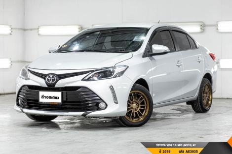 TOYOTA VIOS 1.5 MID (MY19)  AT ปี 2019 ราคา 399,000.- (#BM2024091607)