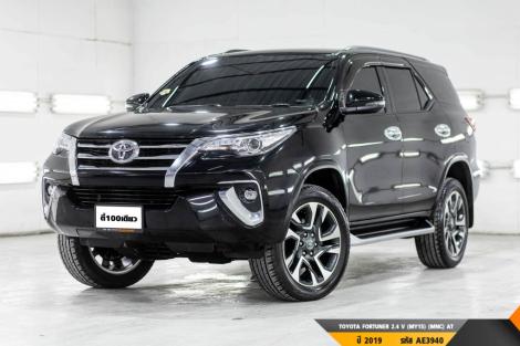 TOYOTA FORTUNER 2.4 V (MY15) (MNC)  AT ปี 2019 ราคา 929,000.- (#BM2024091702)