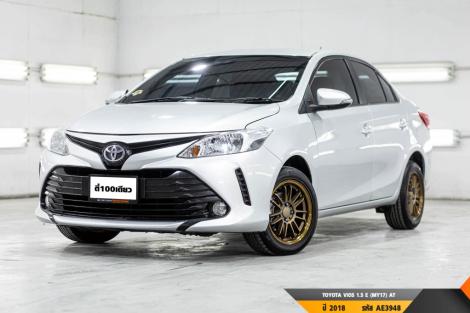 TOYOTA VIOS 1.5 E (MY17)  AT ปี 2018 ราคา 349,000.- (#BM2024091801)