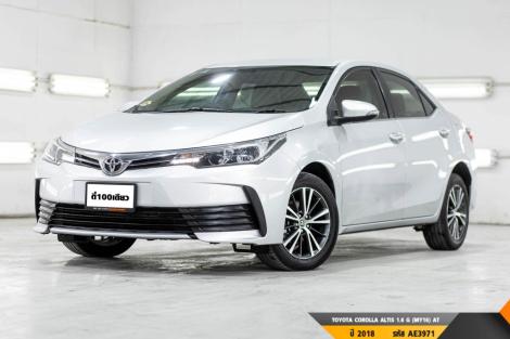 TOYOTA COROLLA ALTIS 1.6 G (MY16)  AT ปี 2018 ราคา 399,000.- (#BM2024101813)