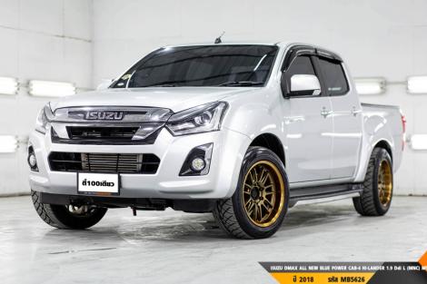 ISUZU DMAX ALL NEW BLUE POWER CAB-4 HI-LANDER 1.9 Ddi L (MNC)  MT ปี 2018 ราคา 499,000.- (#BM2024101920)