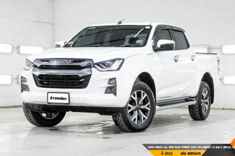 ISUZU DMAX ALL NEW BLUE POWER CAB-4 HI-LANDER 1.9 Ddi Z (MY22)  AT ปี 2022 ราคา 689,000.- (#BM2024102206)