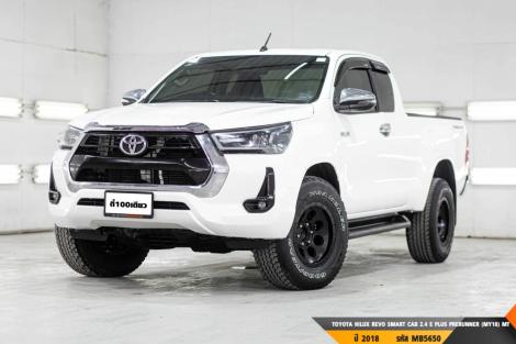 TOYOTA HILUX REVO SMART CAB 2.4 E PLUS PRERUNNER (MY18)  MT ปี 2018 ราคา 399,000.- (#BM2024102214)