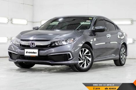 HONDA CIVIC 1.8 E (MY18)  AT ปี 2019 ราคา 589,000.- (#BM2024102304)