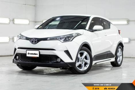 TOYOTA C-HR 1.8 MID  AT ปี 2018 ราคา 539,000.- (#BM2024102307)