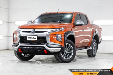 MITSUBISHI TRITON ALL NEW DOUBLE CAB 2.4 GT PLUS (MY19)  MT ปี 2019 ราคา 499,000.- (#BM2024102318)