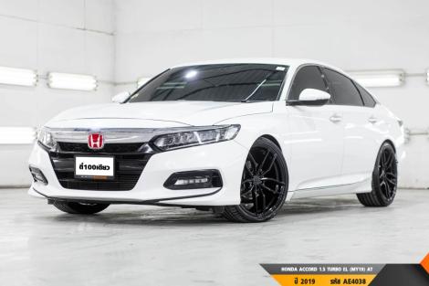 HONDA ACCORD 1.5 TURBO EL (MY19)  AT ปี 2019 ราคา 889,000.- (#BM2024102907)