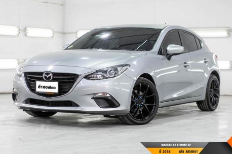 MAZDA 3 2.0 E SPORT  AT ปี 2014 ราคา 339,000.- (#BM2024110101)