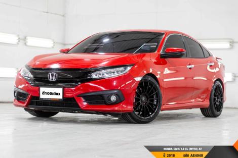 HONDA CIVIC 1.8 EL (MY18)  AT ปี 2018 ราคา 569,000.- (#BM2024110701)