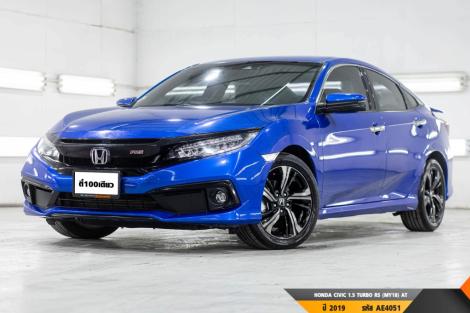 HONDA CIVIC 1.5 TURBO RS (MY18)  AT ปี 2019 ราคา 699,000.- (#BM2024110704)