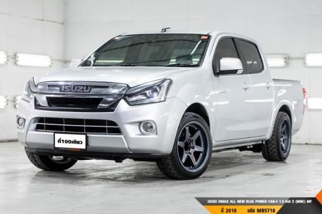 ISUZU DMAX ALL NEW BLUE POWER CAB-4 1.9 Ddi Z (MNC)  MT ปี 2018 ราคา 449,000.- (#BM2024110711)