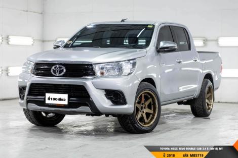 TOYOTA HILUX REVO DOUBLE CAB 2.4 E (MY18)  MT ปี 2018 ราคา 399,000.- (#BM2024110712)