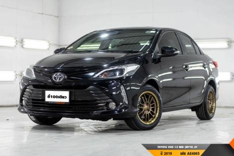 TOYOTA VIOS 1.5 MID (MY19)  AT ปี 2019 ราคา 369,000.- (#BM2024111002)