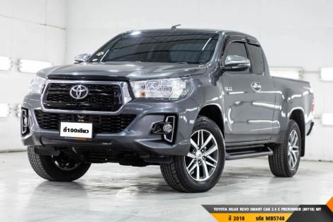 TOYOTA HILUX REVO SMART CAB 2.4 E PRERUNNER (MY18)  MT ปี 2018 ราคา 439,000.- (#BM2024111104)